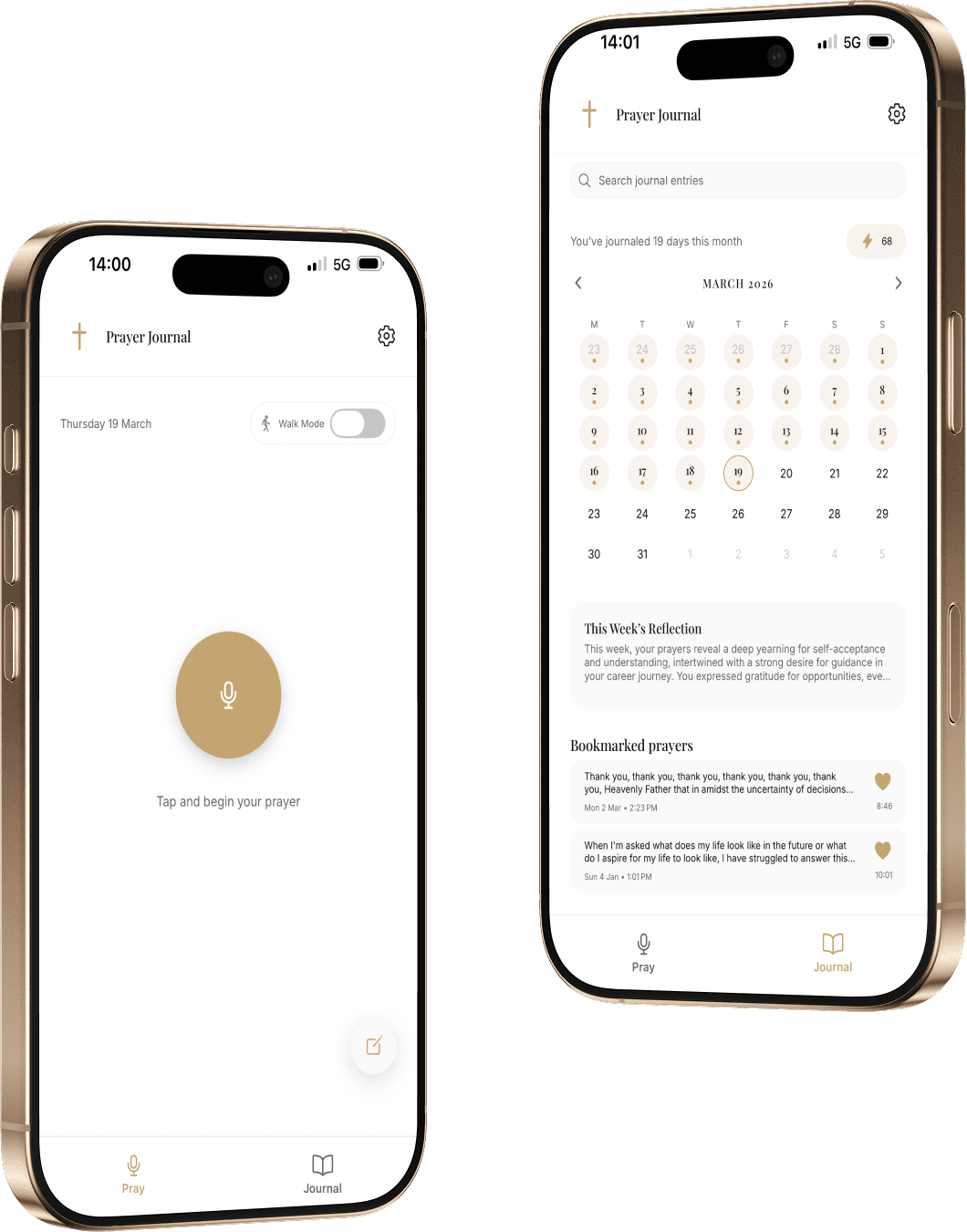 Prayer Journal mockup two